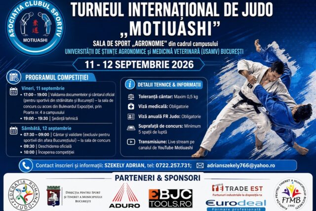Aproximativ 800 de tineri judoka din patru tari la turneul i — Contabil Romania