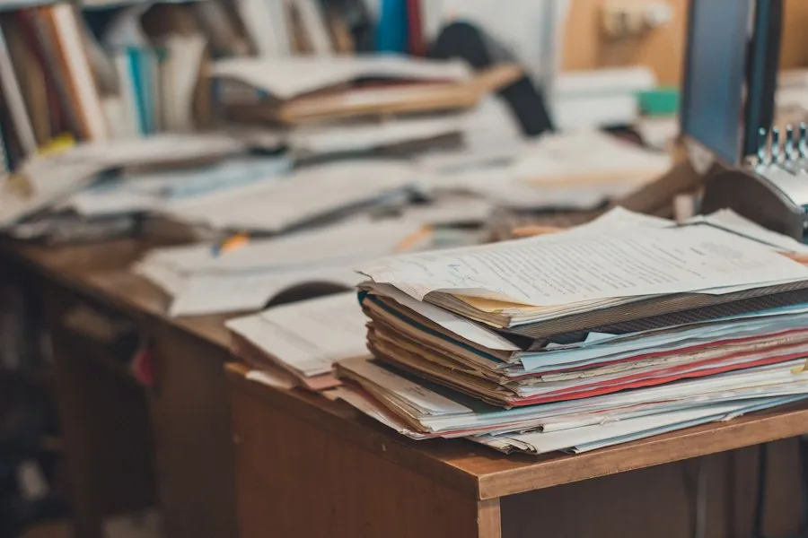 accounting document archiving mistakes